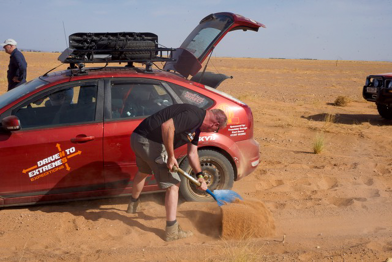 More digging. A constant feature of the adventure